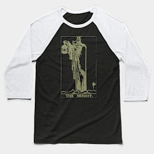 Golden Tarot - The Hermit Baseball T-Shirt